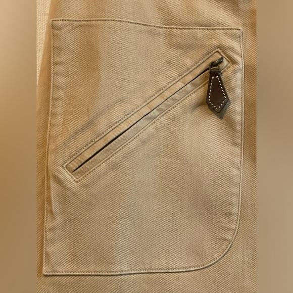 Lauren Ralph Lauren Front Slit Skirt Size 2 Safari Work Wear - Picture 2 of 5